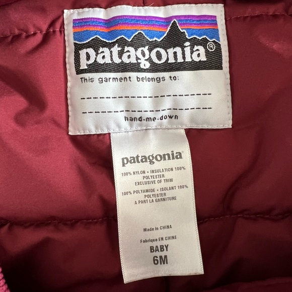 6m Patagonia Baby Bib Skipants - Picture 3 of 3
